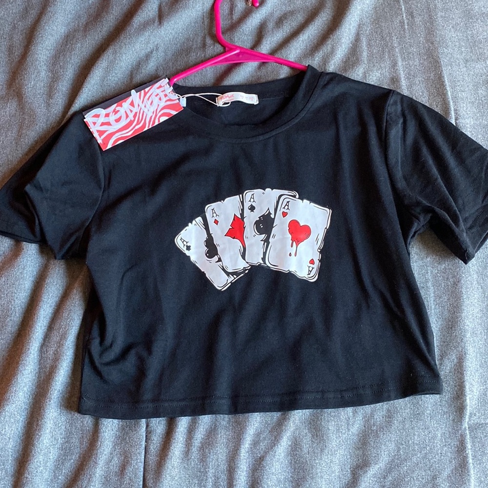 Ace crop tee
